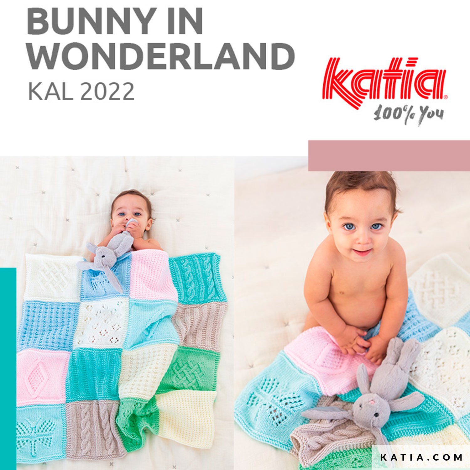 Bunny Blanket van Katia